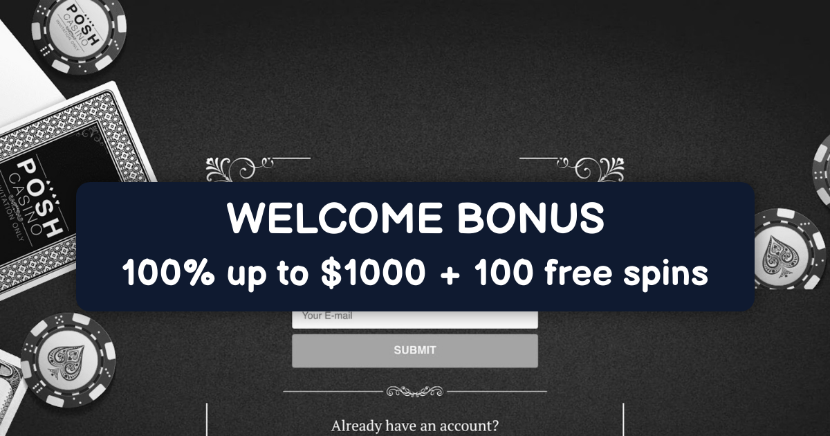 Posh Casino No Deposit Bonus Codes & Free Chips USA
